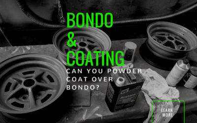 Can you powder coat over bondo?