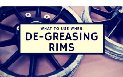 THE BEST WAY TO DEGREASE RIMS BEFORE POWDER COATING