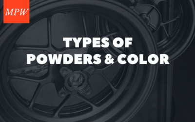 There are different types and kinds of powder coat colors