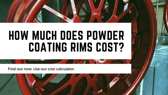 What does powder coating rims cost?