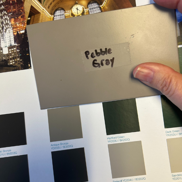 color matching to your metal fabrication project